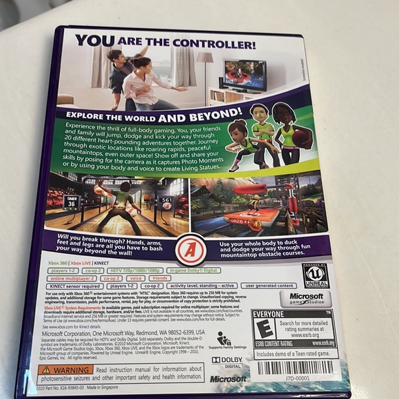 XBOX 360 Kinect Kinect Adventures - Picture 2 of 3